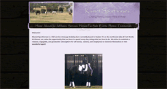 Desktop Screenshot of kismetsporthorses.com